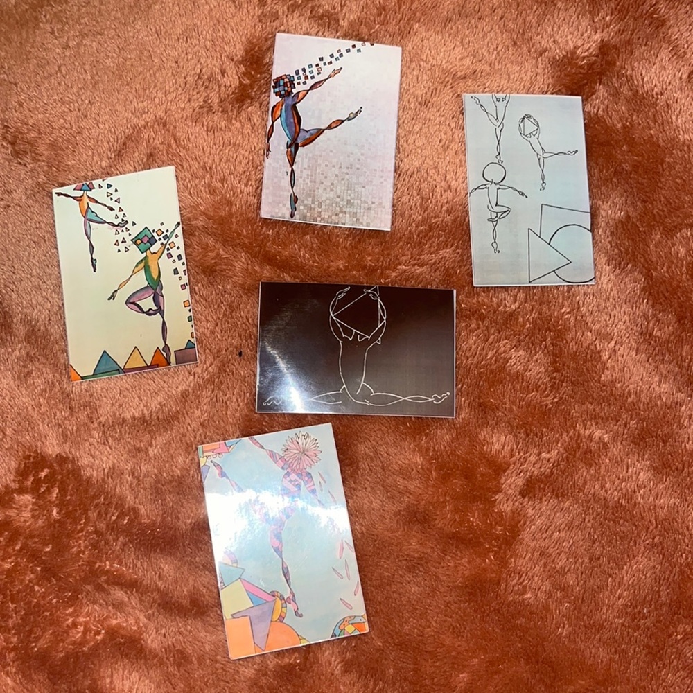 A bundle of Stickers- artwork by me :)